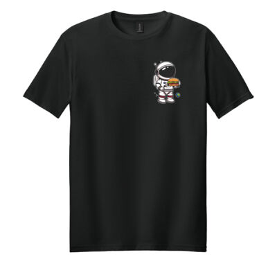 Space Man Burgers - Softstyle ® T Shirt Thumbnail