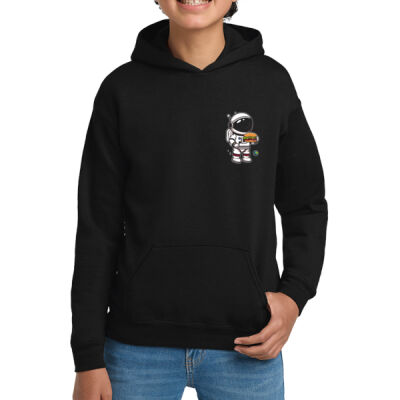 Space Man Burgers - Youth Heavy Blend Hooded Sweatshirt Thumbnail