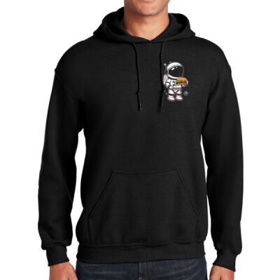 Space Man Burgers - Heavy Blend Hooded Sweatshirt Thumbnail