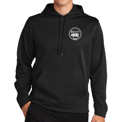 Big City BBQ - Sport Wick Fleece Hooded Pullover Thumbnail