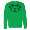 Heavy Cotton 100% Cotton Long Sleeve T Shirt Thumbnail
