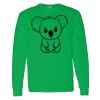 Heavy Cotton 100% Cotton Long Sleeve T Shirt Thumbnail