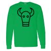 Heavy Cotton 100% Cotton Long Sleeve T Shirt Thumbnail