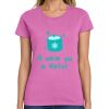 Ladies Heavy Cotton 100% Cotton T Shirt Thumbnail