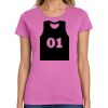 Ladies Heavy Cotton 100% Cotton T Shirt Thumbnail