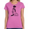 Ladies Heavy Cotton 100% Cotton T Shirt Thumbnail