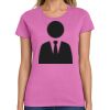 Ladies Heavy Cotton 100% Cotton T Shirt Thumbnail