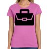 Ladies Heavy Cotton 100% Cotton T Shirt Thumbnail