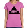 Ladies Heavy Cotton 100% Cotton T Shirt Thumbnail