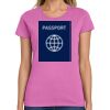 Ladies Heavy Cotton 100% Cotton T Shirt Thumbnail