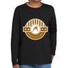 Youth Heavy Cotton 100% Cotton Long Sleeve T Shirt Thumbnail
